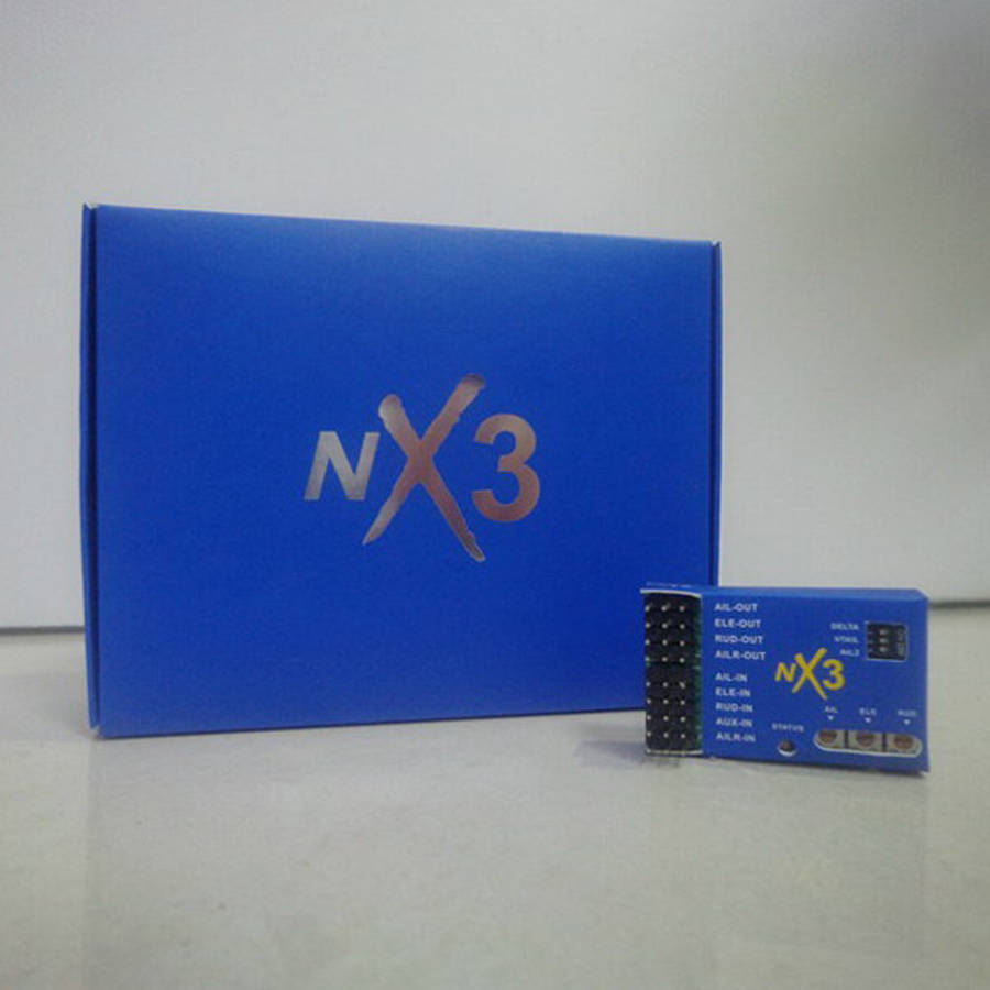 2 pieces - NX3 3D Flight Controller Gyroscope Balance For Fixed-wing Aircraft RC Airplane