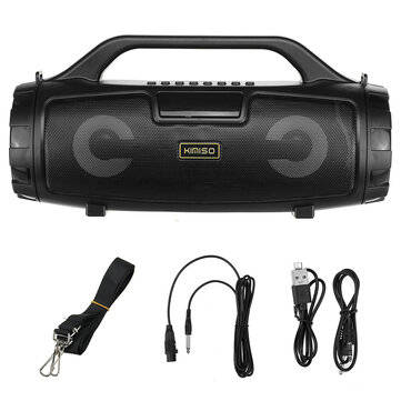 Bakeey S3 Portable bluetooth 5.1 Speakers Wireless Stereo Bass Support USB TF ... (TYPE: WITHOUTMIC)