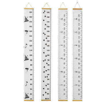 Wooden Kids Growth Height Chart Ruler Children Room Decor Wall Hanging Measure (TYPE: D)