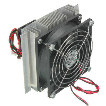 Geekcreit TEC1-12705 Thermoelectric Peltier Refrigeration Coolor Fan With 220V EU Power Supply