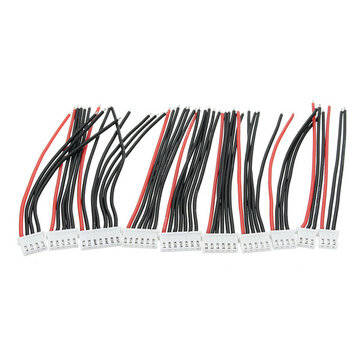 10pcs JST-XH Connector 2-6S Imax B6 Balance Charging Cable Wire Adapter Plug 10cm