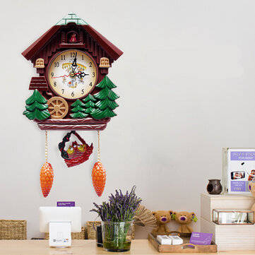 Wall Clock Cuckoo Clock Living Room Bird Alarm Toys Modern Brief Children Decorations Home Day Time