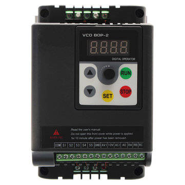 2.2KW 220V Single To 3 Phase Variable Frequency Converter Motor Speed Drive Inverter