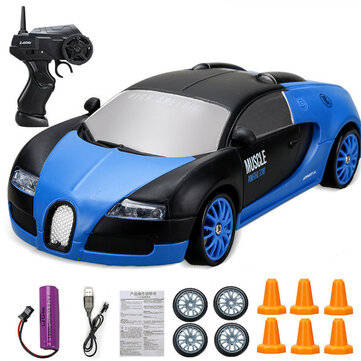 1/24 2.4G 4WD Drift RC Car On-Road Vehicles RTR Model (COLOR: BLUE)