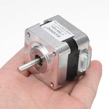 HANPOSE 17HS3401 34mm Nema 17 Stepper Motor 42 Motor 42BYGH 1.3A 28N.cm 4-lead for CNC 3D Printer