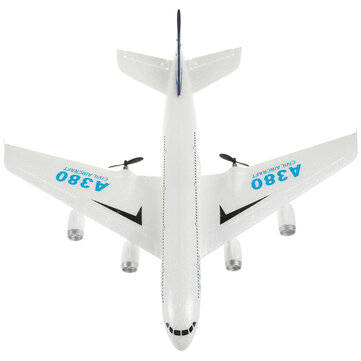 A380 Airbus 420mm Wingspan 2.4G 3CH EPP RC Airplane Fixed-wing Glider RTF Built-in Gyro Battery