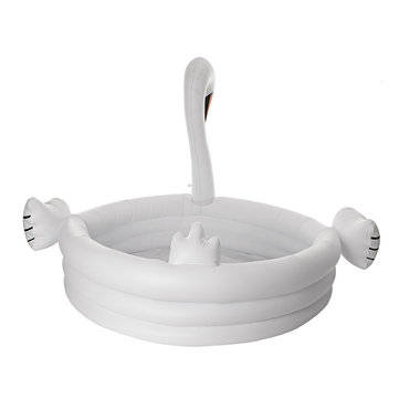Children`s Inflatable Swimming Pool Baby Kids Swan Pool Infant Swimming Mattress Pool Floats Swimmin