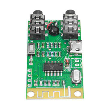 Bluetooth 4.2 Wireless Audio Transmitter Receiver Board 3.7V~5V 10M Distance MP3 Decoding Wireless M