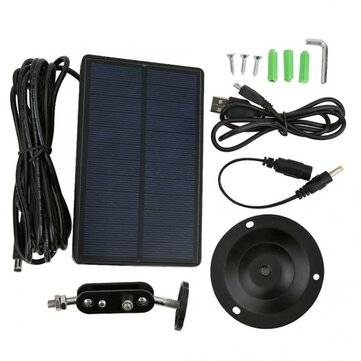 Suntek SP-02 2000mA 9V Outdoor Solar Panel Solar Power Supply Charger for Suntek 9V HC900 HC801 HC70