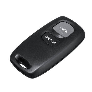 2 Buttons Remote Key Shell Case with CR2025 Battery For Mazda 3/5/6 Car