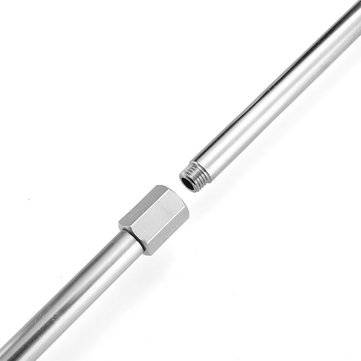 Butane Gas Burner Torch Ignition Weed Killer Flamethrower With 2 Stainless Steel Extension Pole