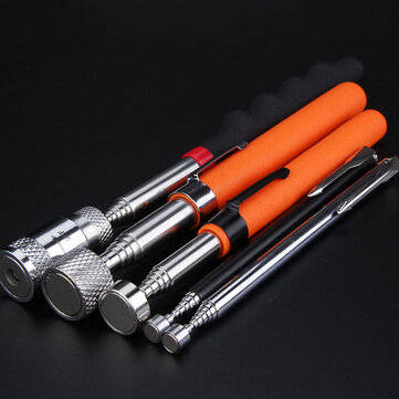 Telescopic Adjustable Magnetic Pick-Up Tools Grip Extendable Long Reacch Pen Ha... (TYPE: 8LBORANGE)