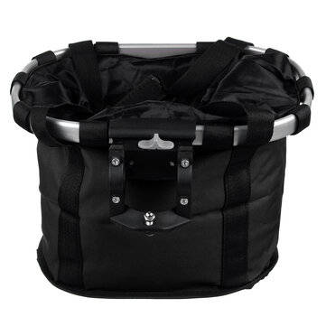 33x28x25CM Foldable Bicycle Front Basket Bike Handlebar Basket Pet Dog Carrier MTB Road Bike Frame B