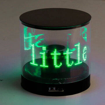 Rotary LED Electronic Rotary POV Light Electronic Contest Creative LED Assembled ... (COLOR.: GREEN)