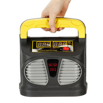Intelligent Battery Charger 220V AC To 12/24V DC Pulse Repair Car Battery Charger Automatic