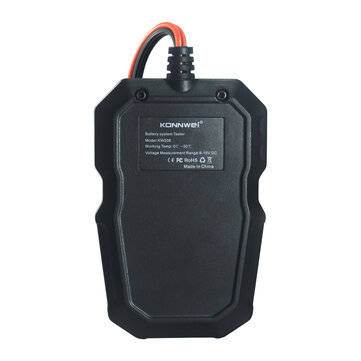 KONNWEI KW208 Car Battery Tester 12V 100 to 2000CCA Cranking Charging Circut Tester Battery Analyzer