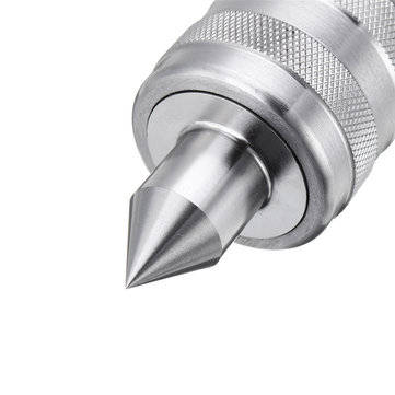 MT2 0.02 Inch CNC Precision Steel Lathe Live Center Taper Tool Triple Bearing