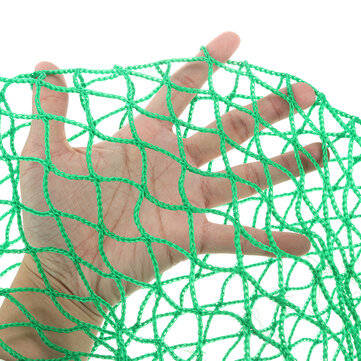 2M x 2M Golf Practice Net Nylon Netting Straps Easy to Fasten Net Rope Border Heavy Duty Impact Mesh