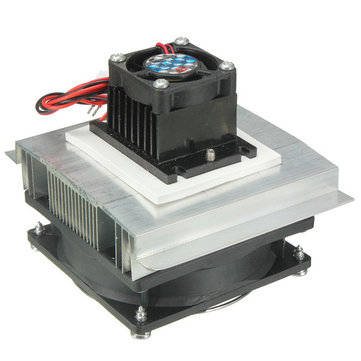 Geekcreit TEC1-12705 Thermoelectric Peltier Refrigeration Coolor Fan With 220V EU Power Supply
