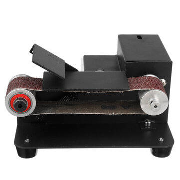 7 Speeds Multifunctional Mini Belt Sander Cutter Electric DIY Polishing Grinding Machine Tool