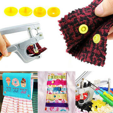 1500PCS+ Plier Tool Plastic Snaps for KAM Snap Kit T5 Fastener Button Press Stud