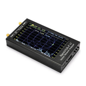 NanoVNA-F V2 50kHz-3GHz IPS 4.3Inch LCD Display Vector Network Analyzer S-A-A-2 Antenna Analyzer Sho