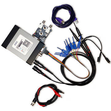 LOTO OSCA02X 2 Channels 35MHz Bandwidth USB/PC Oscilloscope+Logic Analyzer + Signal generator for Au