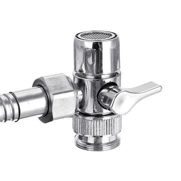 Bathroom Wash Face Basin Water Tap External Shower Head Hair Washing Faucet Rinser Extension Set 1.5