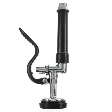 Commercial Kitchen Pre-Rinse Tap Spray Head Sprayer Faucet with Flexible Hose High Pressure