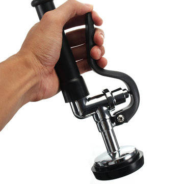 Commercial Kitchen Pre-Rinse Tap Spray Head Sprayer Faucet with Flexible Hose High Pressure