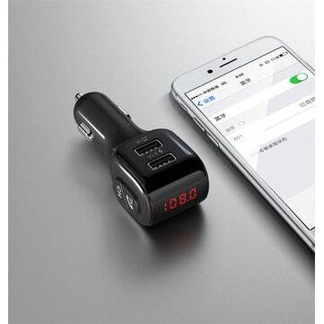 A01 Car Wireless bluetooth MP3 Player Dual USB Charger Fast Charging FM Transmitter Hands-Free Phone