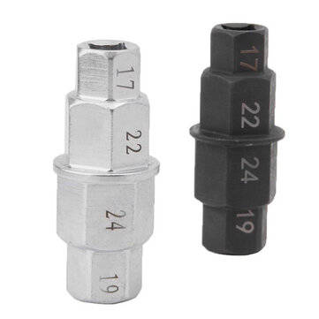 Motorcycles Hexx Axle Tool 17mm 19mm 22mm 24mm Axle Hexx Allen Spindle Driver Spindle Socket Adapter