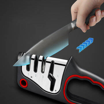 AOTU AT7503 3-Stage Sharpening Stone Household Camping Knife Kitchen Sharpener Fine Grinding Ultra-f