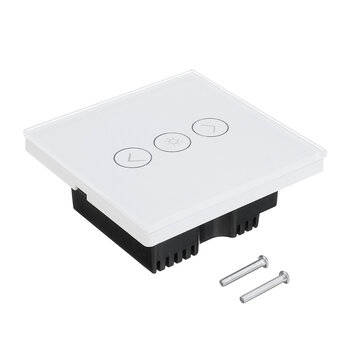 WIFI Smart Dimmer Light Wall Switch Touch Remote Control Work with Alexa/Google Home (PLUG: UKPLUG)