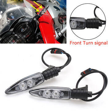 Motorcycle LED Turn Signal Indicator Light For BMW R1200 F800 F650GS F700GS (TYPE: FRONTLIGHT)
