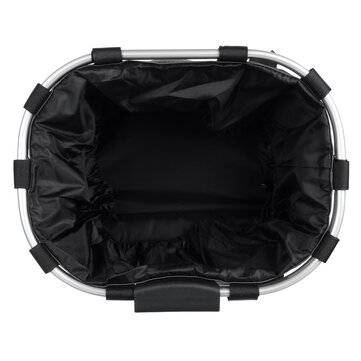 33x28x25CM Foldable Bicycle Front Basket Bike Handlebar Basket Pet Dog Carrier MTB Road Bike Frame B