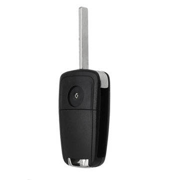 2 Button 433MHz Flip Remote Fob Key ID46 Chip For OPEL VAUXHALL Astra Insignia