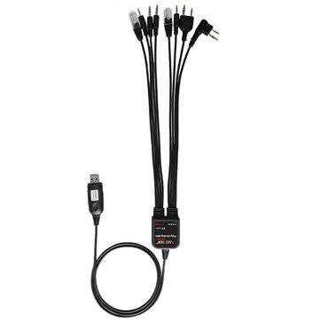 BAOFENG 8 in 1 USB Programming Cable Universal Walkie Talkie Programming Cable For BAOFENG X3-Plus/B