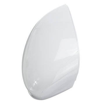 2PCS White Door Wing Mirror Cover Rear View Left Right Side For Ford Fiesta MK7 2009-2015