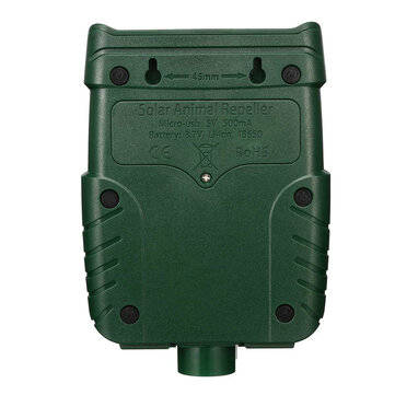 -WH528 Outdoor Solar Ultrasonic Animal Repeller Pest Control Bats Birds Dogs Cats Repeller with Flas