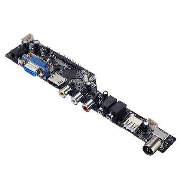 TV+HDMI+VGA+AV+USB+Audio TV LCD Driver Board Controller Board DIY Kit For 15.4 Inch Lp154W01 B154Ew0