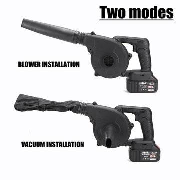 110V 2 In 1 Cordless Electric Blower Multifunctional for Home Car Cleaning