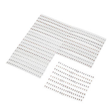 720Pcs 1206 SMD Capacitor Assorted Kit 36 Values 1pF~10uF Samples Kit