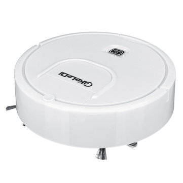 3-in-1 Smart Robot Vacuum Cleaner Suction Auto Robotic Floor Cleaner Mop Sweeper (COLOR1: WHITE)