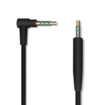 Replace Audio 2.5 to 3.5mm Cable for Bosees Quiet Comfort QC25 Headphone MIC