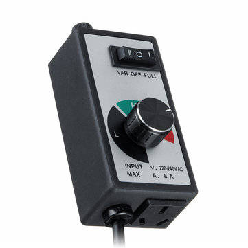 8A Fan Variable Speed Controller Router Electric Regulator Controls 220V-240V