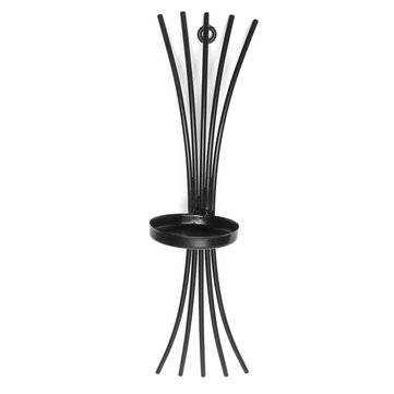 2Pcs Modern Style Wall Hanging Mount Candlestick Iron Candle Holder Sconce Decor