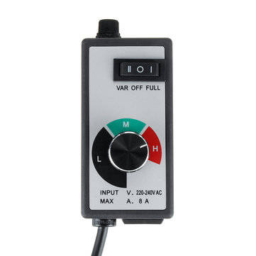 8A Fan Variable Speed Controller Router Electric Regulator Controls 220V-240V