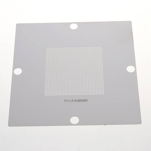 10 Pcs 90 X 90 Mm Bga Stencil Kit For Laptop Universal Reballing