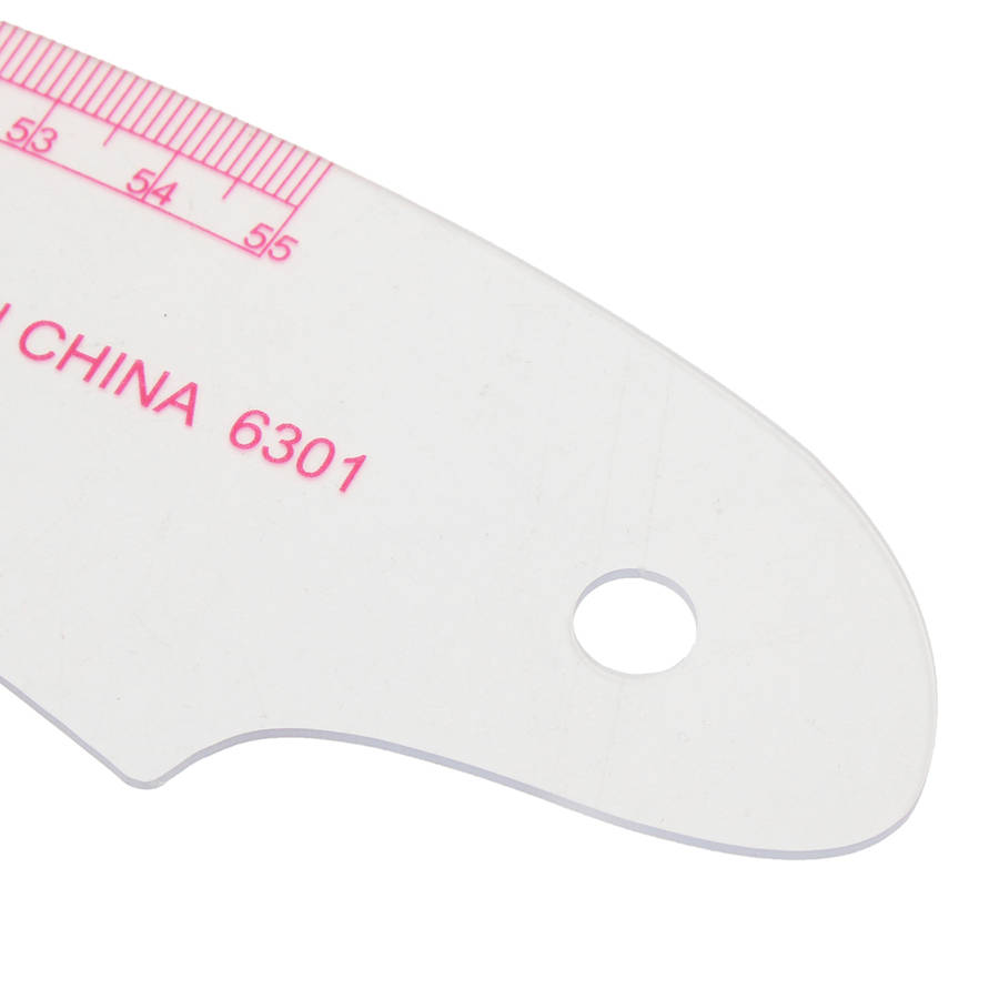 6 Set Clear Straight Curve Ruler Drawing Line Sewing Dressmaking Design Tools